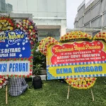 Karangan bunga hiasi kantor BGN usai pergantian pimpinan (Sumber: Sindonews)