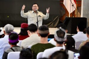 Presiden Prabowo tinjau Sekolah Rakyat 17 Tabanan Bali. Foto : BPMI Setpres