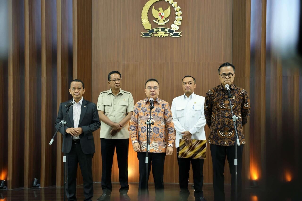 Wakil ketua DPR RI Sufmi Dasco Ahmad Pimpin Agenda Koordinasi Dengan Bahas SDA dan Ekspor, Foto : dpr.go.id