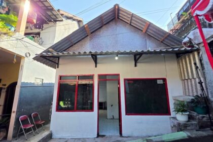 Rumah yang telah diperbaiki dalam program bedah rumah Pemkot Yogyakarta